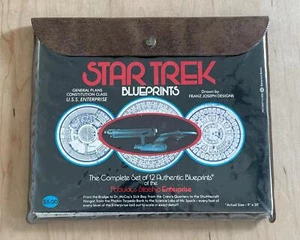 NEUWERTIG 1st Printing 12 ENTERPRISE BLUEPRINTS Star Trek: The Original Series 4/75 - Bild 1 von 13