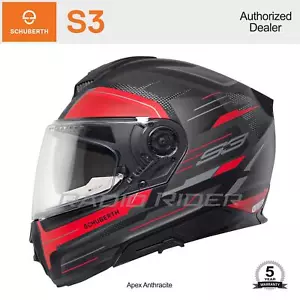 NEW Schuberth S3 Motorcycle Full Face Helmet | Apex Anthracite | S | Free Ship - Bild 1 von 4
