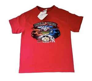 Vintage 2006 ANGELS vs YANKEES Opening Day tshirt Youth Medium 10-12 w/ tags - Picture 1 of 8