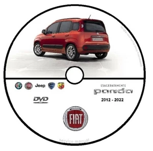 WORKSHOP MANUAL FIAT PANDA MK3 2012-2022 SERVICE SOFTWARE CD DVD - Picture 1 of 14