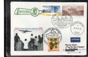 BERLIN AIR LIFT FLIGHT TO AUSTRIAN KFOR FLIGHT STATIONERY - Picture 1 of 1