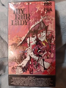MY FAIR LADY Audrey Hepburn 2 TAPE VHS Factory Sealed NEW - Picture 1 of 6