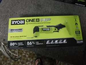 *NEW* RYOBI ONE+ HP 18V Brushless Oscillating Multi-Tool (Tool Only) PBLMT51B - Picture 1 of 5