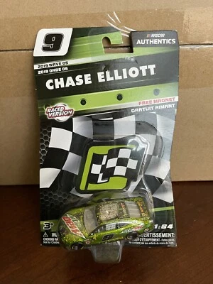 Chase Elliott Kansas Race Win Mountain Dew 2018 auto NASCAR auténtico Foto 1 de 2