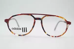 Vintage Brille ADIDAS by MASTERS A805 Mehrfarbig Kupfer Oval Brillengestell - Bild 1 von 6