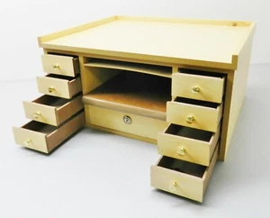 Workbench Table Top Bench Jewelers Crafts Repair Watch Hobby & Bead & Wire Work - Picture 1 of 11