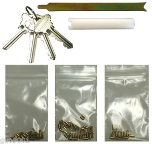 Kit rekey Schlage 4 chiavi 12 serrature kit perni rekeying 6 pin strumenti chiave proprietario - Foto 1 di 1