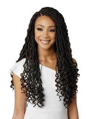 Bobbi Boss Crochet Sintético Trenzado Cabello DIVA LOCS 18" Foto 1 de 2