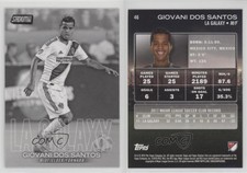 2018 Topps Stadium Club MLS Black and White Giovani Dos Santos #46