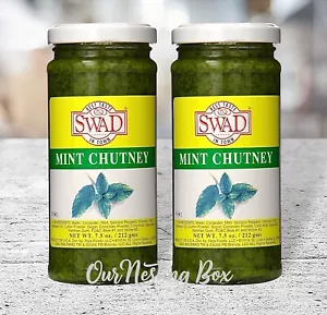 2 chutney Swad Mint, 7,5 oz cada uno - Imagen 1 de 2