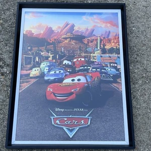 CARS FILMPOSTER SELTEN ORIGINAL DARSTELLER NUR LADEN OWEN WILSON DISNEY - Bild 1 von 8