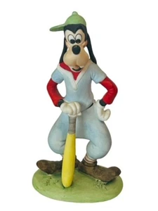Statuetta Walt Disney Pippo vintage baseball Giappone Disneyland sport dippy mazza per cane - Foto 1 di 5