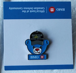 2025 Invictus Games Vancouver Whistler BMO Pin - Imagen 1 de 1