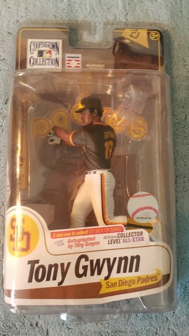 TONY GWYNN McFARLANE SAN DIEGO PADRES COOPERSTOWN COLLECTION SERIES 7 MISP 2010 Cover