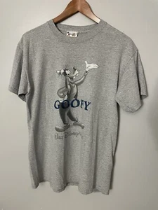 Vintage Y2K Walt Disney World Disney Store Shirt GOOFY Gr. L meliert grau - Bild 1 von 3