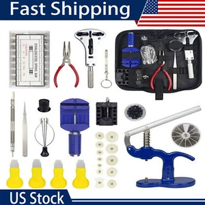 915-Piece Set Watch Eepair Tool Kits Case Opener Link Remover Spring Bar Tool US - Picture 1 of 13