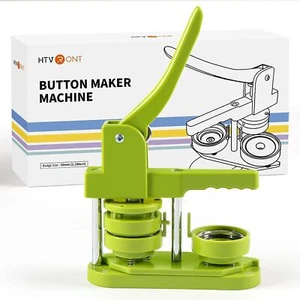 58mm 2.25" Button Maker Machine with 440pcs Buttons DIY Personal Button Badge - Picture 1 of 9