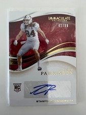 2020 Panini Immaculate Collection Collegiate - Autographs Colby Parkinson 41/99