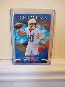 2021 Panini Origins Justin Herbert Turquise 1/25 #51 Chargers ***Read*** - Picture 1 of 6