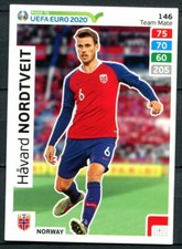 2020 PANINI Road to UEFA EURO Adrenalyn XL #146 Havard NORDTVEIT Norway