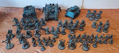 Warhammer 40K - Alpha Legion - Chaos Space Marines - Army Lot - P-283 - Image 1 of 4