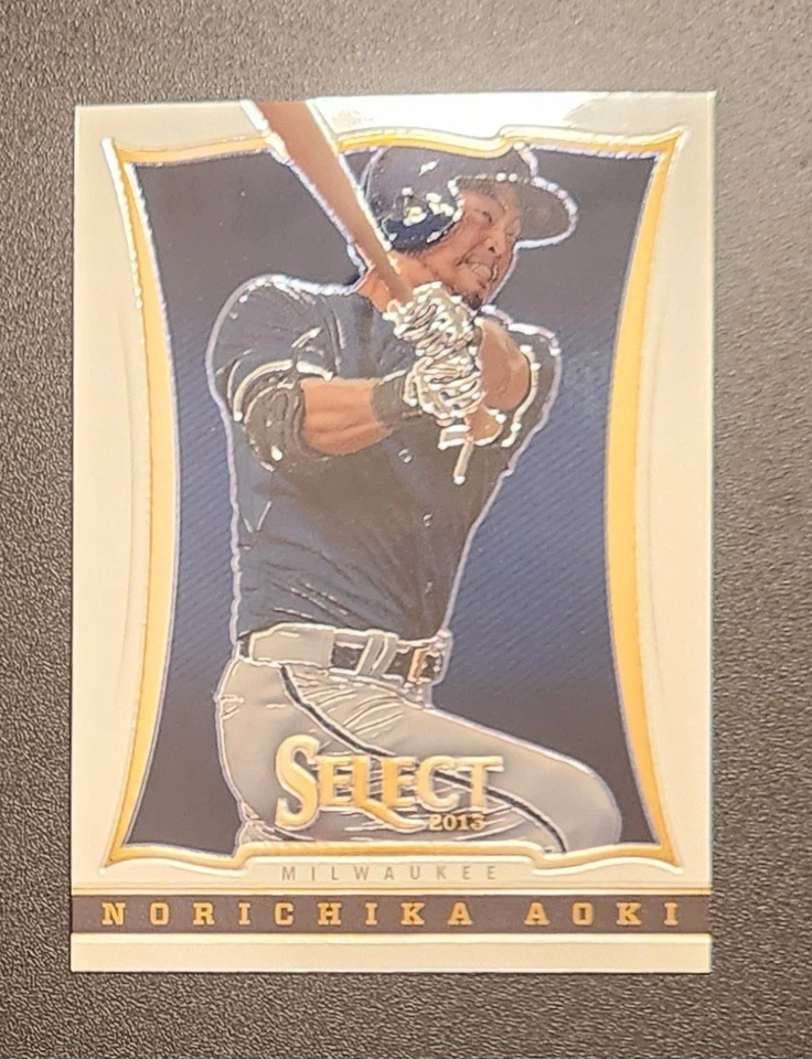 Panini Select #63 2013 Norichika Aoki Milwaukee Brewers Foto 1 de 1