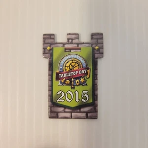 Castle Panic Tabletop Day 2015 Promo Torre Piastrella Pezzo Sigillato Fireside Giochi - Foto 1 di 2