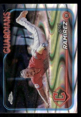 2024 Topps Chrome RayWave Refractors #173 Jose Ramirez - Image 1 of 2