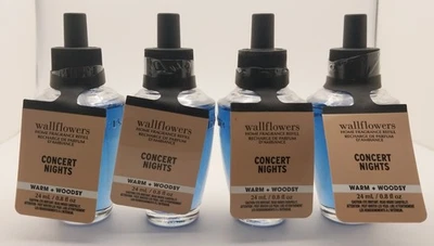NEW! Bath & Body Works CONCERT NIGHTS Wallflower Bulbs 4PC Set - Image 1 of 2