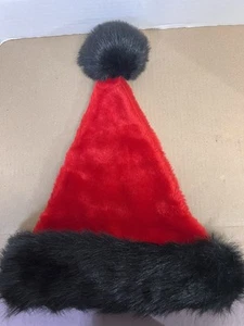 Velvet Santa Hat Christmas Hat for Winter Festival Party - Picture 1 of 6