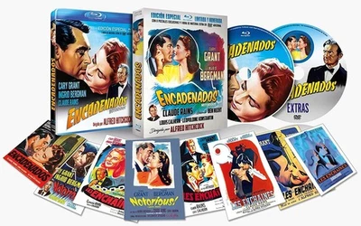 Encadenados. Edición  Limitada y Numerada con 8 Postales [DVD,Blu-ray] (1946) No - Image 1 of 4