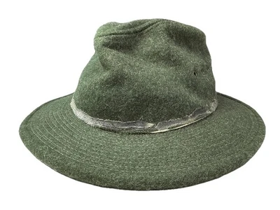 Sombrero Fedora Empacadora de Lana Filson De Colección Para Hombre Verde Bosque Hecho en EE. UU. 4d Foto 1 de 4