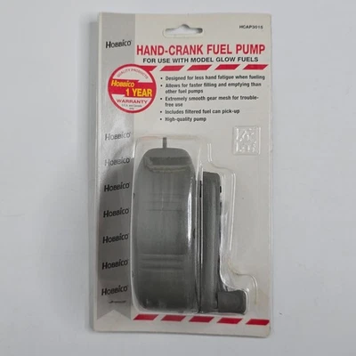 Hobbico Hand Crank Fuel Pump HCAP3015 RC Airplane Nitro Remote Control Gas Fuel - Image 1 of 4