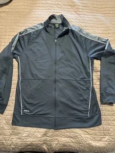 Athletic Works Trainingsjacke Herren M 38-40 feuchtigkeitsableitend DriWorks grau Full Zip - Bild 1 von 8