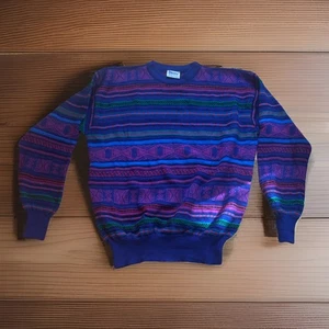 Meister Wollpullover Erwachsene XL Azteken Südwesten Ski Urlaub Hipster Retro Vintage 90er - Bild 1 von 10