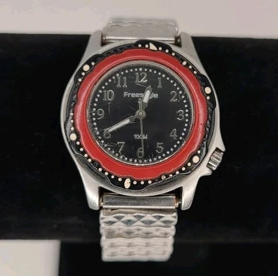 Freestyle мужские часы ярость 77146 водостойкий 100 М новый аккумулятор проверен/работает - Изображение 1 из 4