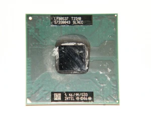 Prozessor CPU Intel Core Duo Mobile T2310 1M 1.46GHz SLAEC #2308.03 - Picture 1 of 1