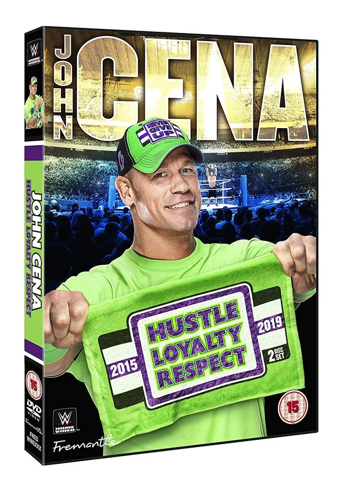 WWE: John Cena - Hustle, Loyalty, Respect (DVD) John Cena Kevin Owens AJ Styles - Photo 1/4