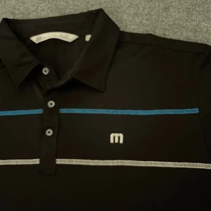 Camisa polo de golf TravisMathew rendimiento deportivo XL negra para hombre - Imagen 1 de 10