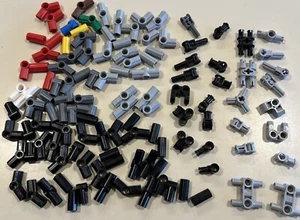 LEGO Bionicle / Technic Lotto C - Assortimento di 120 Connettori Piccoli Pezzi Angolati - Foto 1 di 3