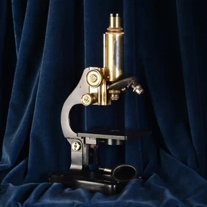 Microscope Ernst Leitz Wetzlar -Jules Peter Lyon Circa 1925 Décoration - Picture 1 of 16