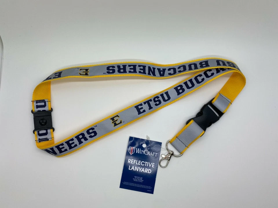 ETSU Buccaneers Reflective Lanyard - Image 1 of 1
