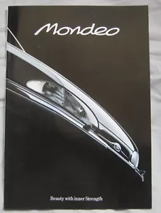 1993 Ford Mondeo Brochure Pub.No. FA1109 - Picture 1 of 4