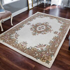 Traditional Pure Wool Rugs Hall Runner Round Half Moon Small Extra Large Carpet 