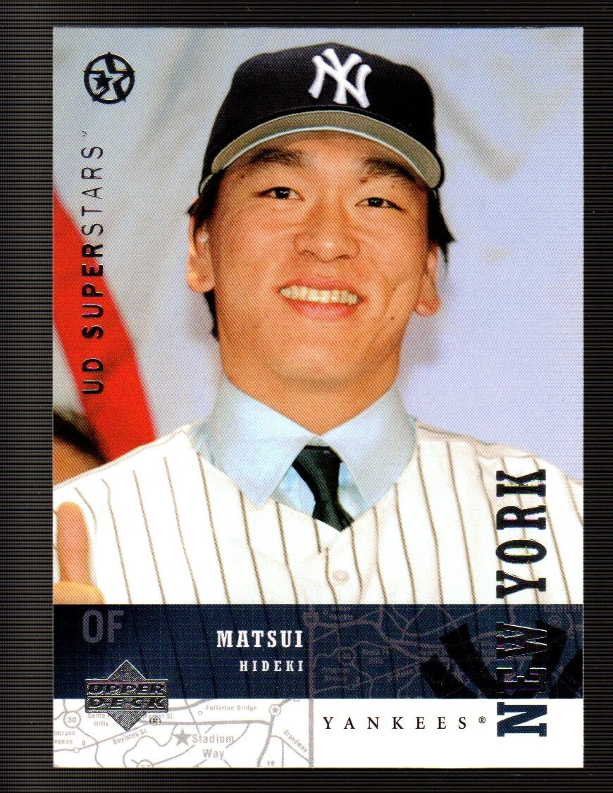 Upper Deck Hideki Matsui Baseball Sports Trading Cards 