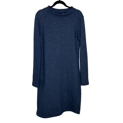 Vestido Patagonia Usado Montaje Algodón Orgánico Esterlina Manga Larga Talla M Azul Foto 1 de 4