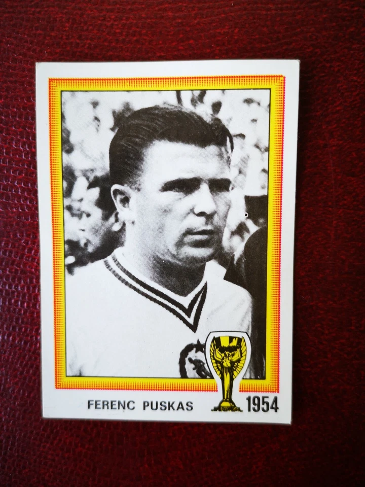 +++ORIGINAL Figurina Sticker Panini Argentina WC 78 World Cup PUSKAS N°15 Rare++ - Photo 1/2