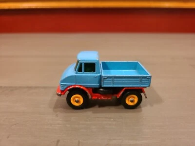 Vintage Matchbox Series No 49 Unimog Truck Made in England Lesney Yellow Hubs  - Image 1 of 4