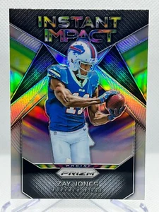 ZAY JONES RC 2017 Panini Prizm Football #1 Instant Impact PRIZM Rookie Insert - Picture 1 of 2