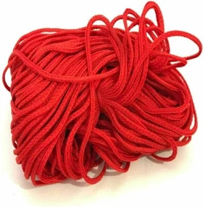 Red Thread Laal Dhaga Nazar Silk Taweez Pooja 25 Meter - Picture 1 of 4
